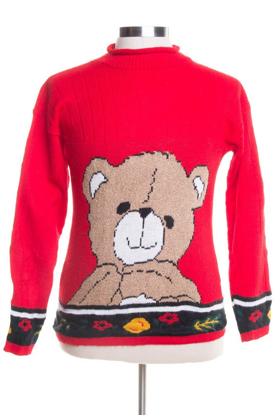 Red Ugly Christmas Pullover 45735 - image 1