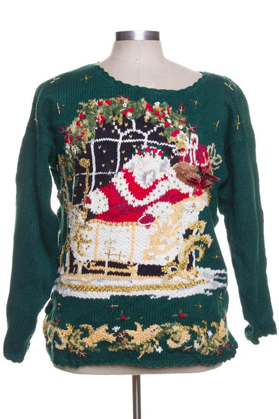 Green Ugly Christmas Pullover 41982