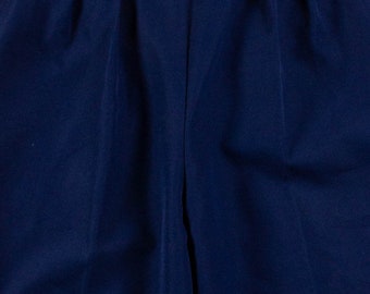 Calça Plissada Azul Marinho (tamanho 12) 1