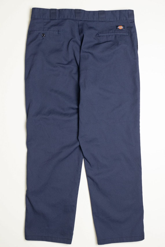 Vintage Dickies Dark Blue Work Pants (40x30) - image 1