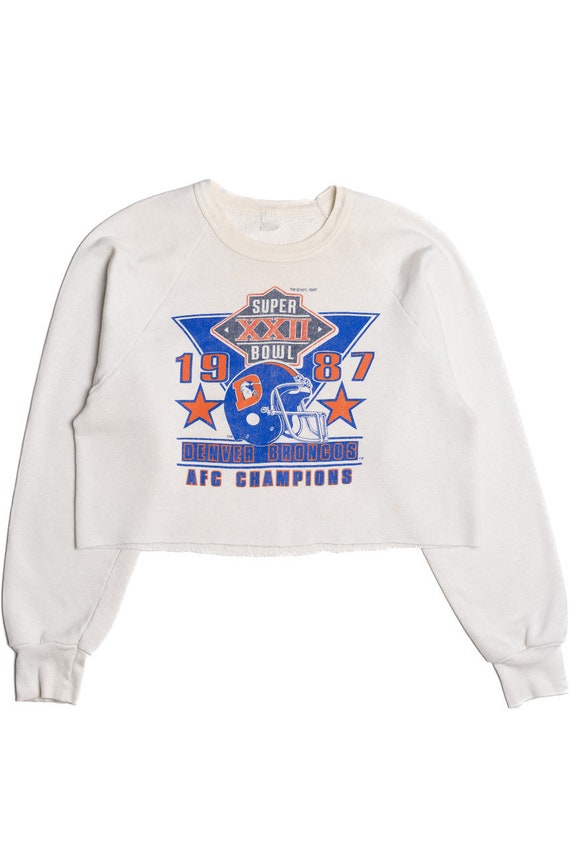 Vintage 1987 Super Bowl XXII "Denver Broncos AFC C