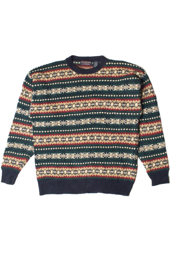 Vintage Roundtree & Yorke Fair Isle Sweater - image 1