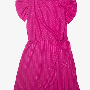 Vintage KR of NY Blouson Kleid (1980er Jahre)