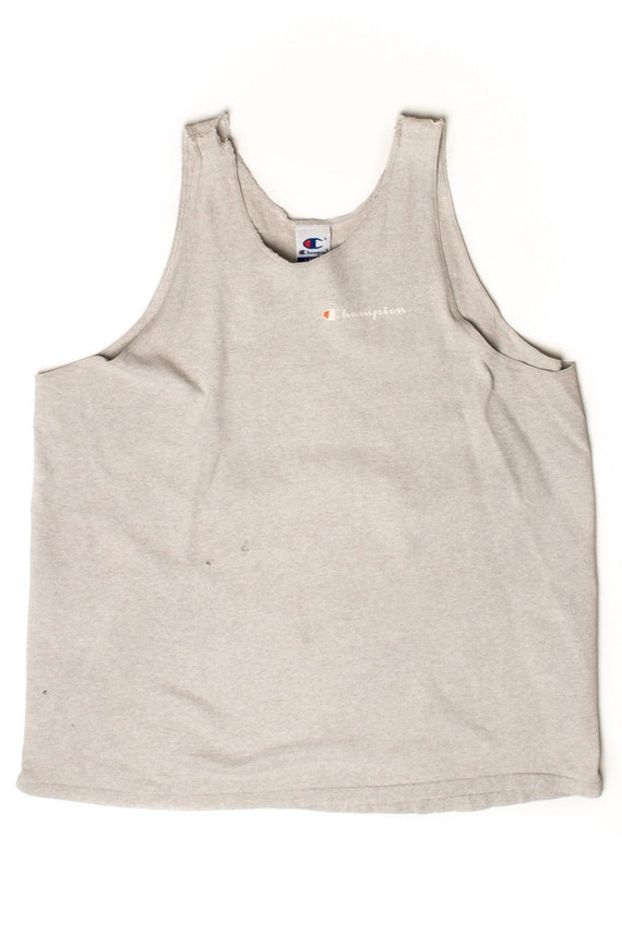 Vintage Gray Champion Tank (1990s) - image 2