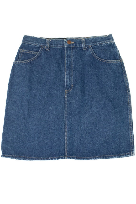 Vintage A Time For Us Denim Mini Skirt