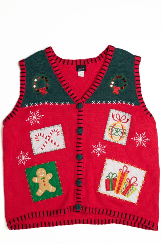 christmas sweater vest