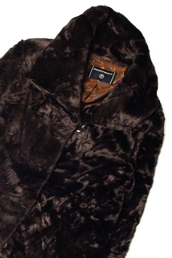 Brown Faux Fur Coat 2