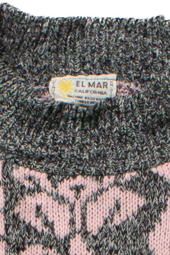 Vintage El Mar 80s Sweater 4359 - image 3