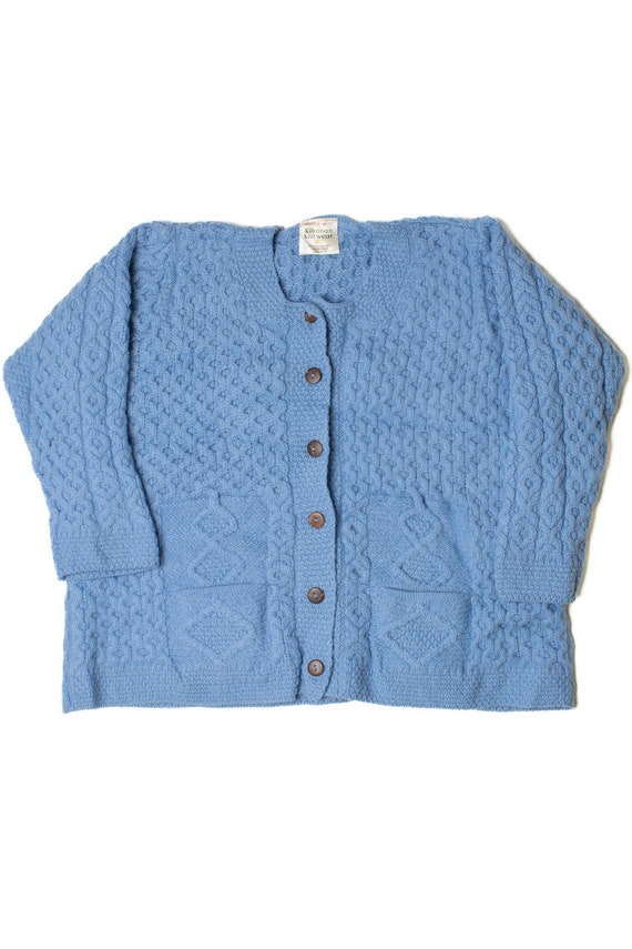 Vintage Kilronan Knitwear Fisherman Cardigan Swea… - image 1