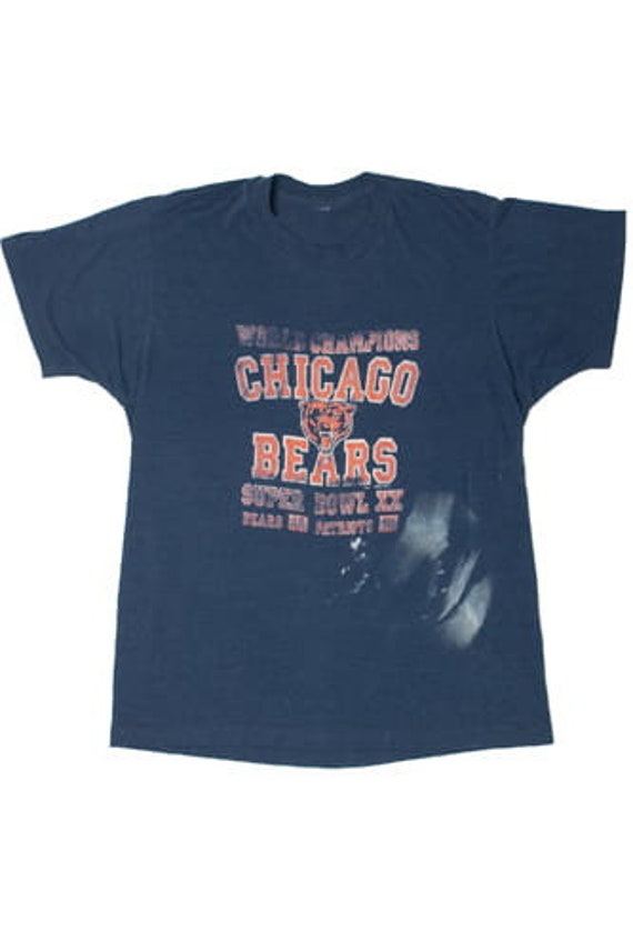 Vintage 1986 Super Bowl XX Chicago Bears T-Shirt