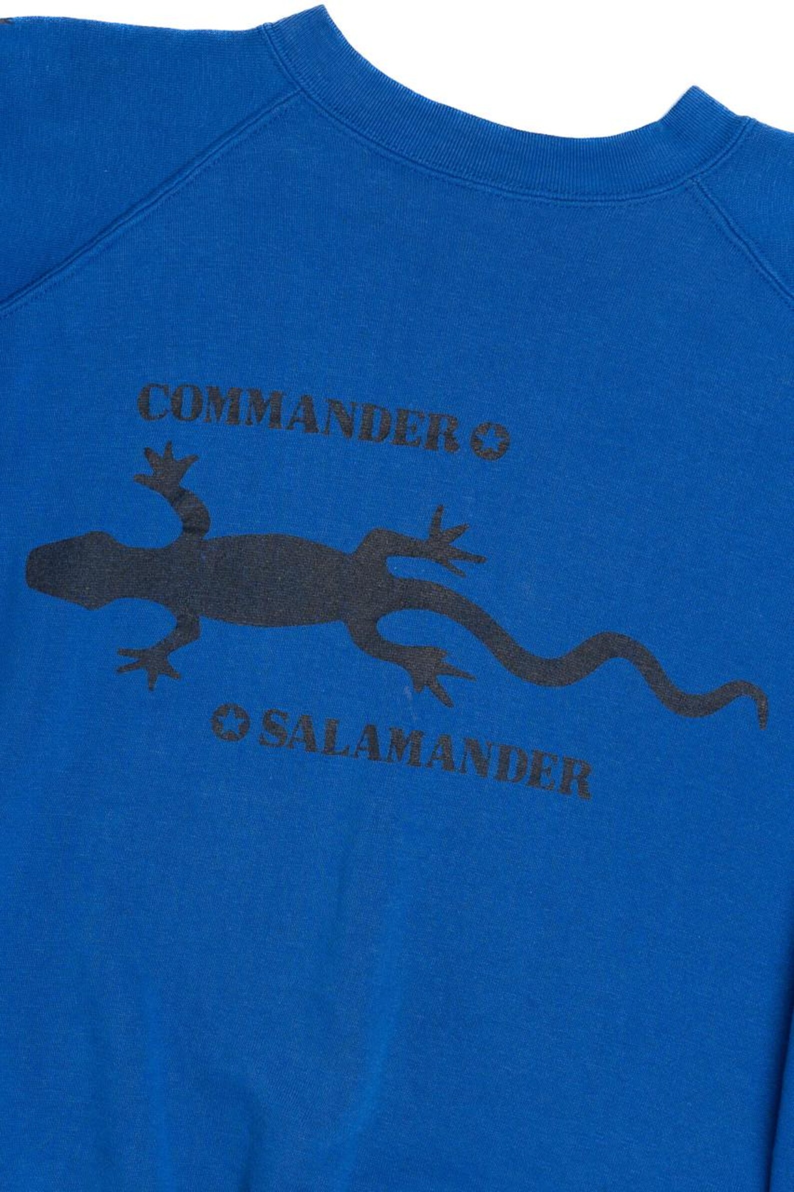 Vintage commander Salamander Sweatshirt 1990s Etsy