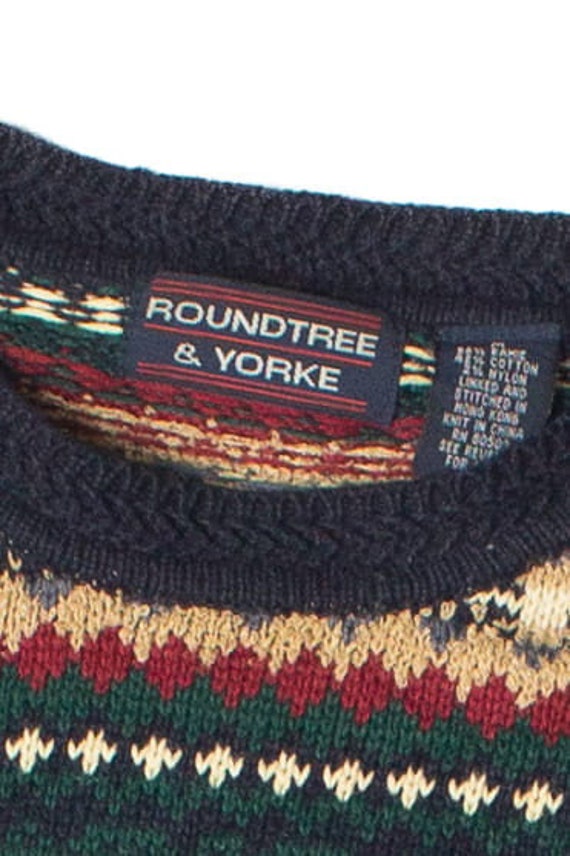 Vintage Roundtree & Yorke Fair Isle Sweater - image 2