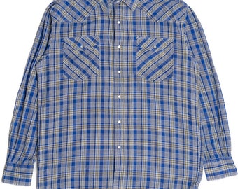 お値下げしました。新品45r水色と白のチェック柄 半袖シャツ お値下げしました。新品45r水色と白のチェック柄 半袖シャツ