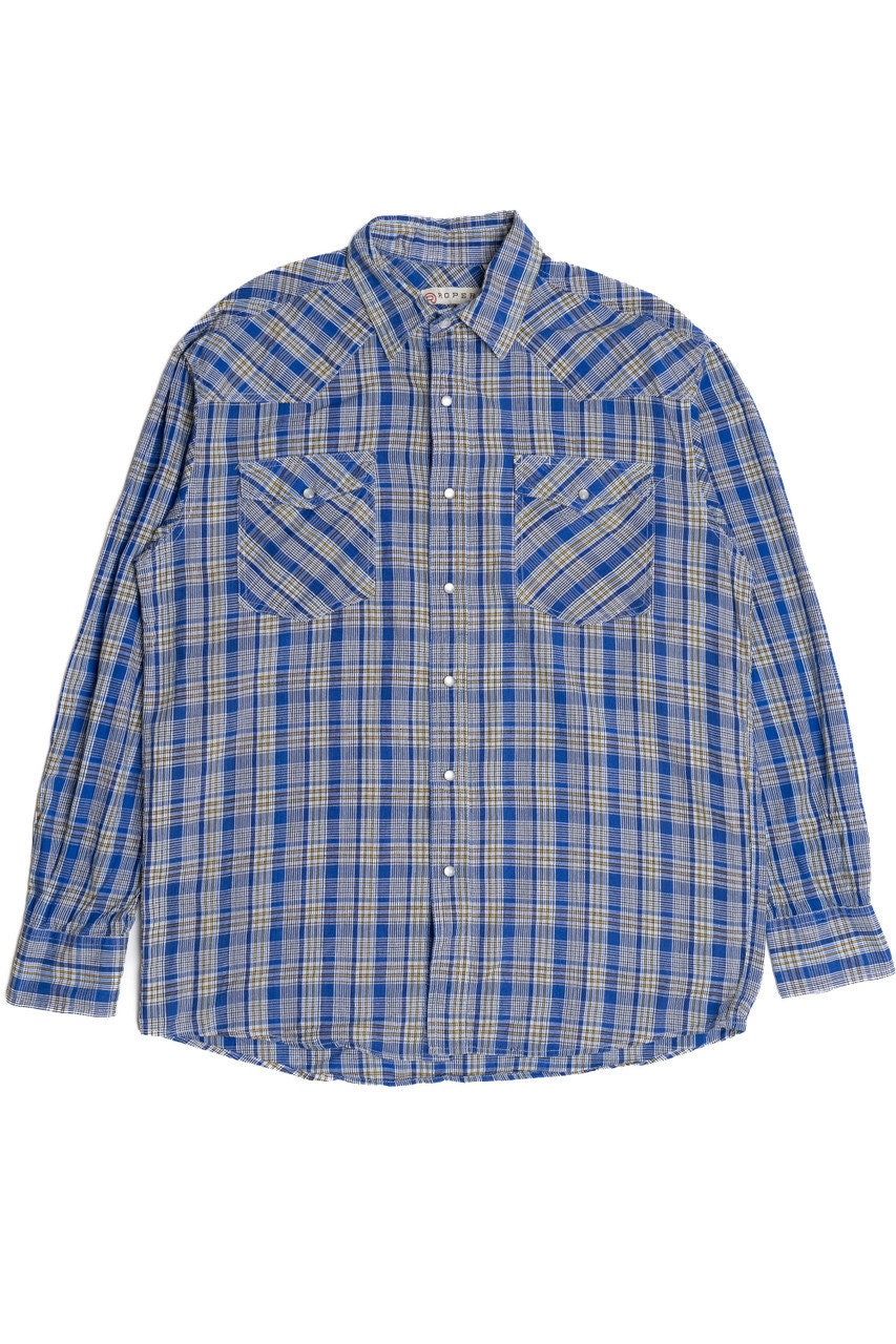 お値下げしました。新品45r水色と白のチェック柄 半袖シャツ お値下げしました。新品45r水色と白のチェック柄 半袖シャツ