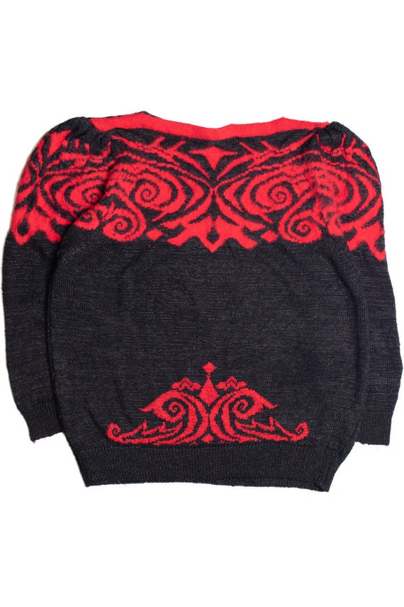 Black and Red Sweater 303