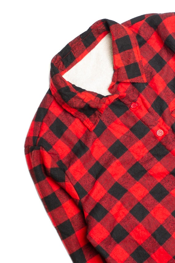 Vintage Red Flannel Shacket (2000s) 1