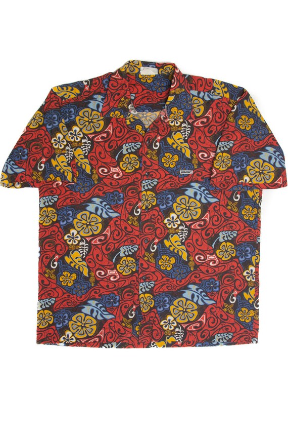 Vintage Mixed Flowers Hawaiian Shirt