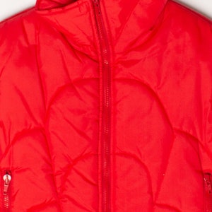 Vintage Red Puffer Vest