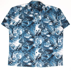 Vintage Hard Rock Cafe New York Hawaiian Shirt