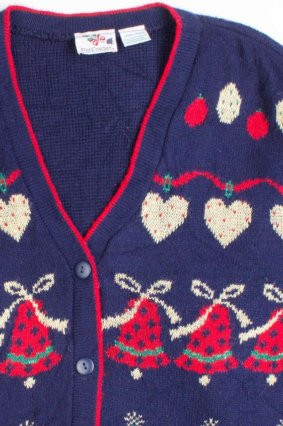 Blue Ugly Christmas Cardigan 50237