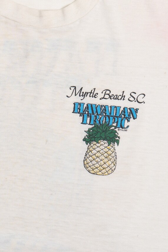 Vintage Distressed Paper Thin "Hawaiian Trop Bran… - image 4