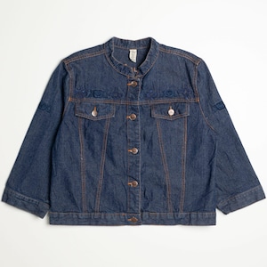 Vintage AVIREX USA Denim Jacket Size XL Blue Jean Style 90s