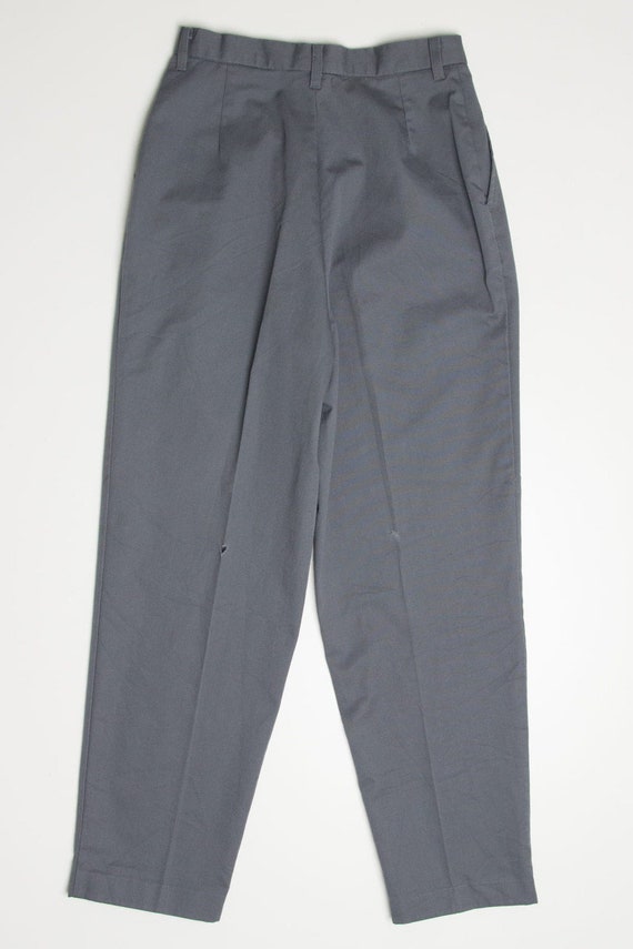 60s 70s vintage slacks \"GRAY×BLACK\" W32 Generic Men's Vintage 60s 70s Bell Bottom Relaxed Fit
