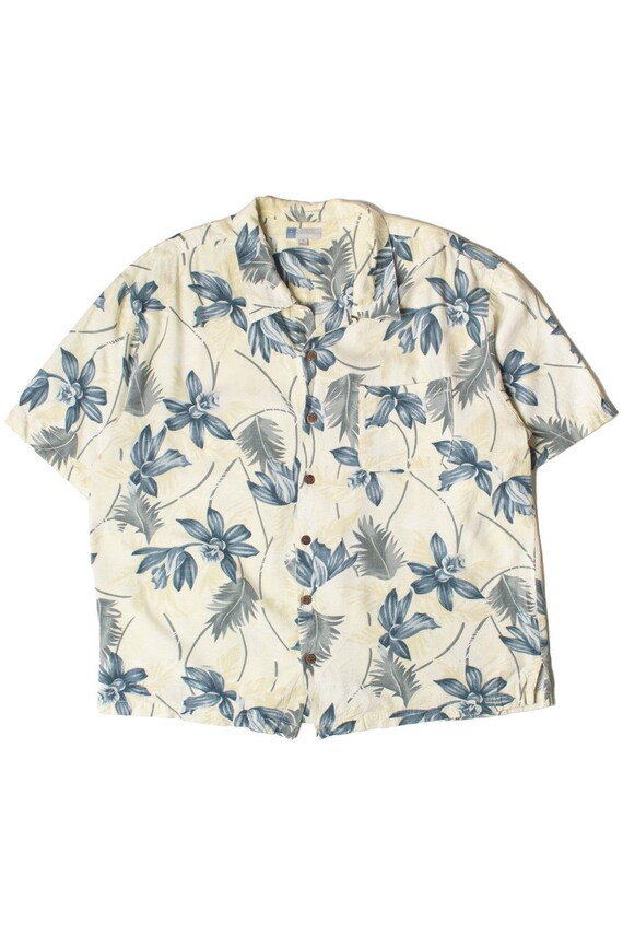 Half Moon Bay Beige Hawaiian Shirt