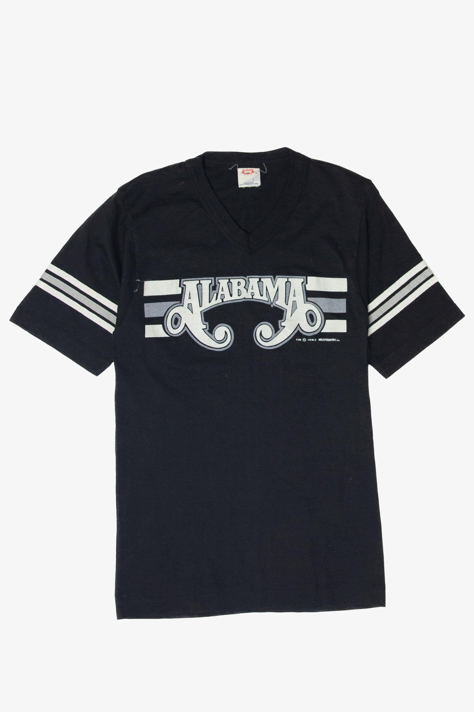 Vintage Alabama Band T-shirt (1980s) - Etsy