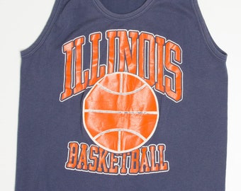 Vintage Illinois Basketball Tank