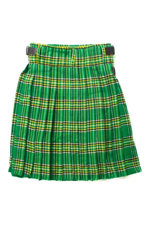 Vintage Green Tartan Kilt