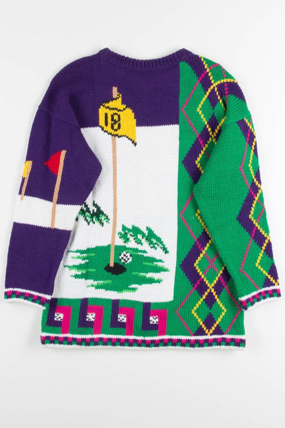 Vintage Golf Argyle Sweater 1 - image 2