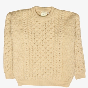 Vintage Aran Country Fisherman Sweater (1990s)