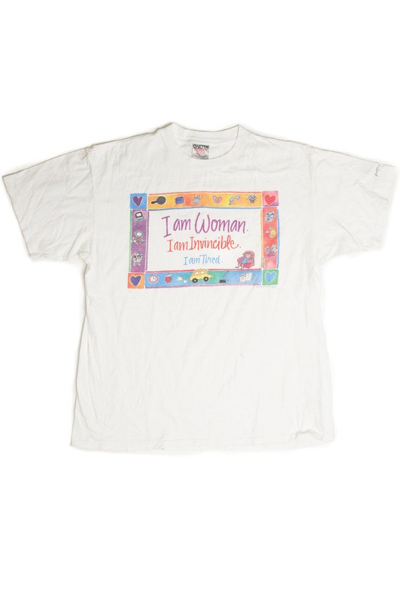 Vintage I Am Woman T-Shirt