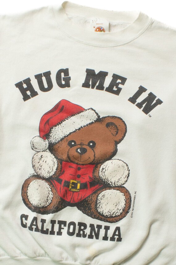 Vintage Hug Me In California Sweatshirt (1994) - image 2