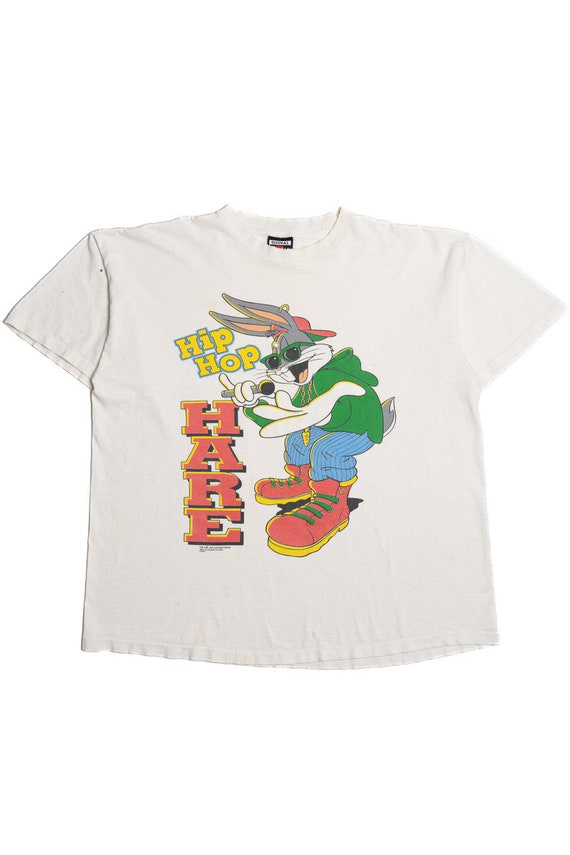 Vintage Bugs Bunny "Hip Hop Hare" Looney Tunes T-S