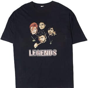 Bowie Prince Michael Jackson George Michael &quot;Legends&quot; T-Shirt