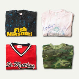 Maglietta grafica vintage misteriosa: maglietta retrò unisex