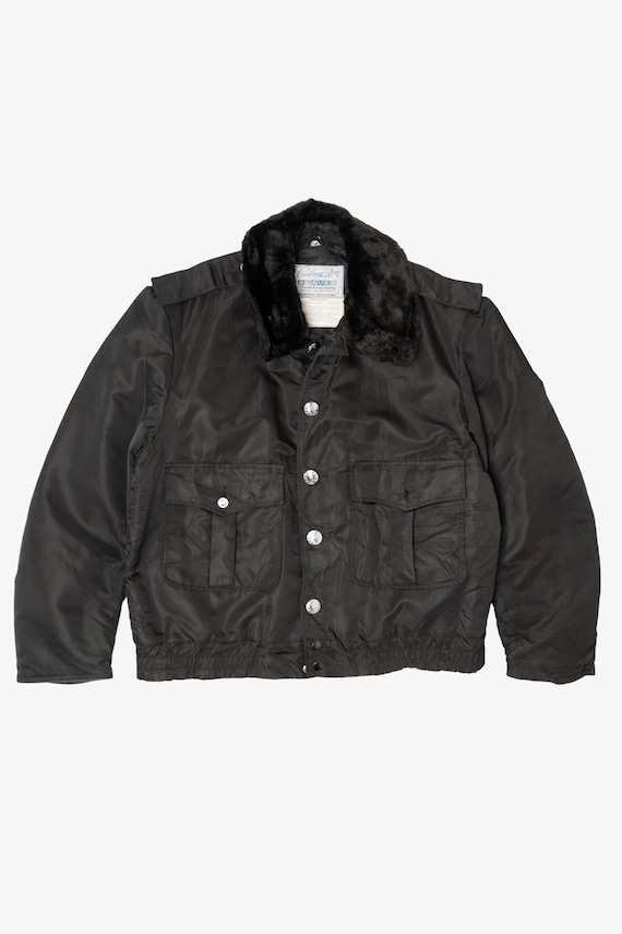 Vintage Black Ceiling Zero Blauer Workwear Bomber Jacket (1970s)