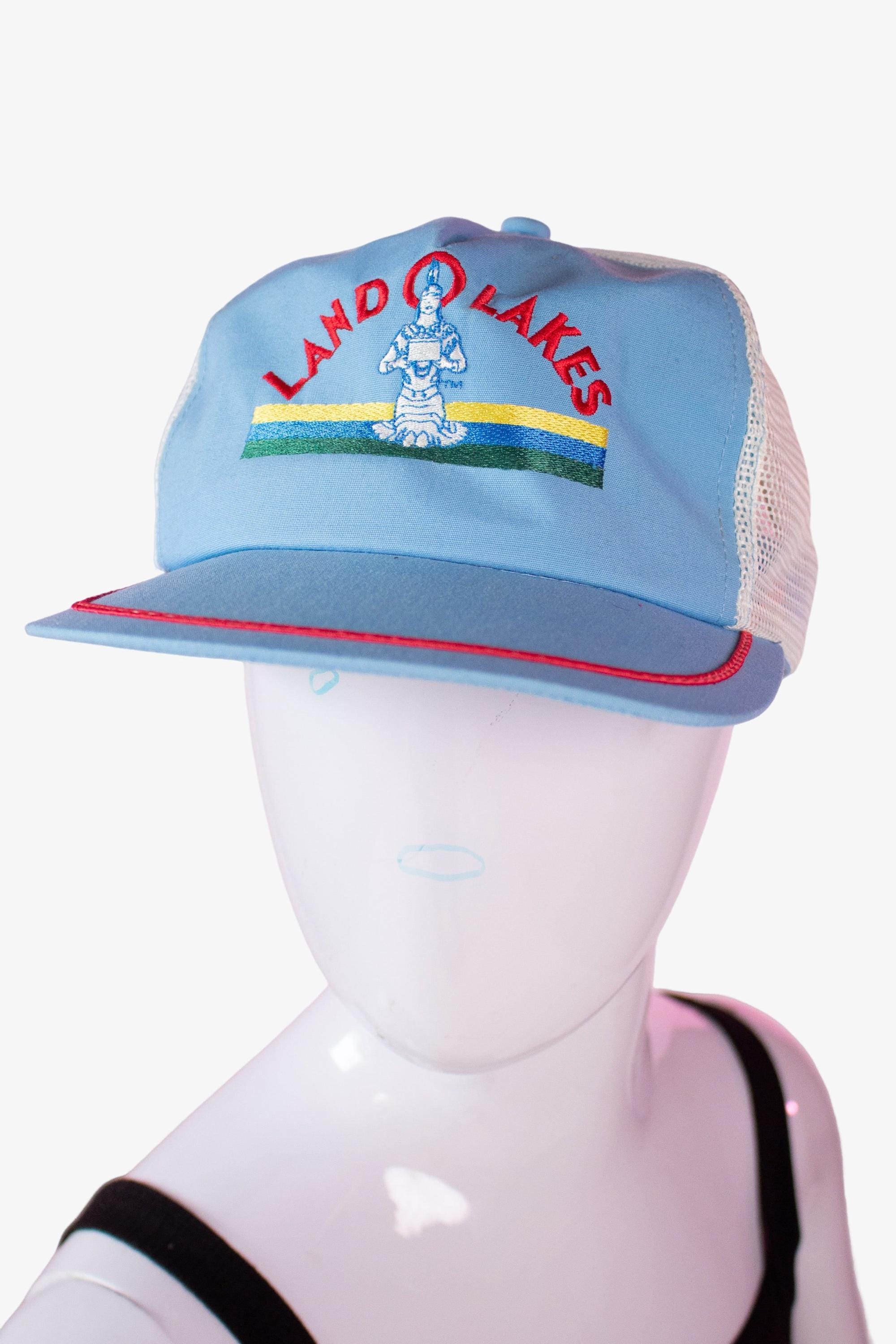 帽子 Vintage CENEX LAND O LAKES Snapback Hat Vintage CENEX LAND O LAKES Snapback Trucker Cap Hat Patch