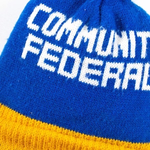 St. Louis Blues Community Federal Pom Pom Beanie