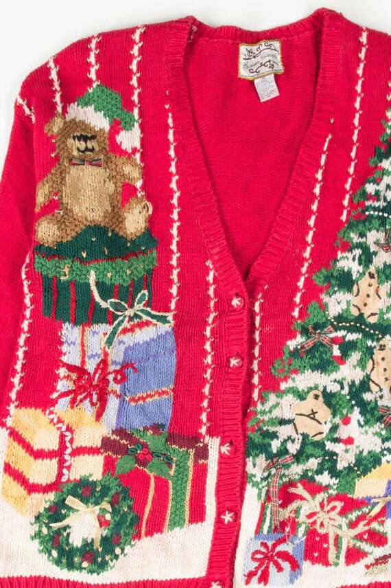 Red Ugly Christmas Cardigan 53793