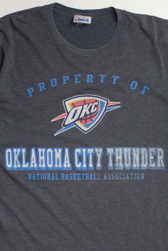 OKC Oklahoma City Thunder Adidas NBA Authentics Tear Away Pants Mens M  Medium 