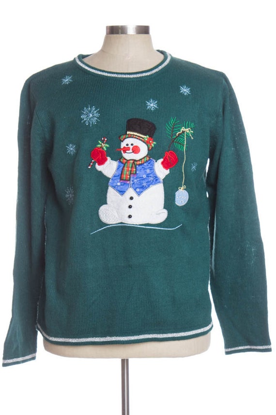 Green Ugly Christmas Pullover 34489