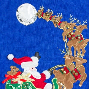 Blue Ugly Christmas Pullover 50013