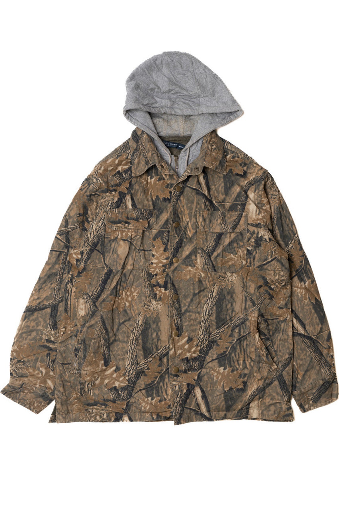 Hooded Camo Faded Glory Jacket UK