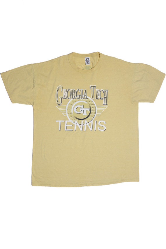 Vintage "Georgia Tech Tennis" Yellow Jackets Logo 