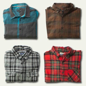 Chemise en flanelle vintage moderne et mystérieuse, chemises à carreaux unisexes d'occasion en flanelle pour hommes et femmes, boîte mystère, sac mystère, rétro, boutonné