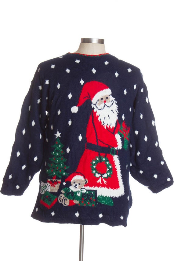Blue Ugly Christmas Pullover 41380 - image 1
