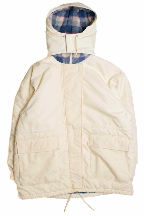 White Woolrich Winter Coat